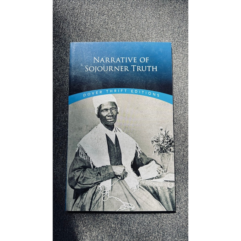 Dover Thrift Narrative of Sojourner Truth Book Kids OS Blue Biography History